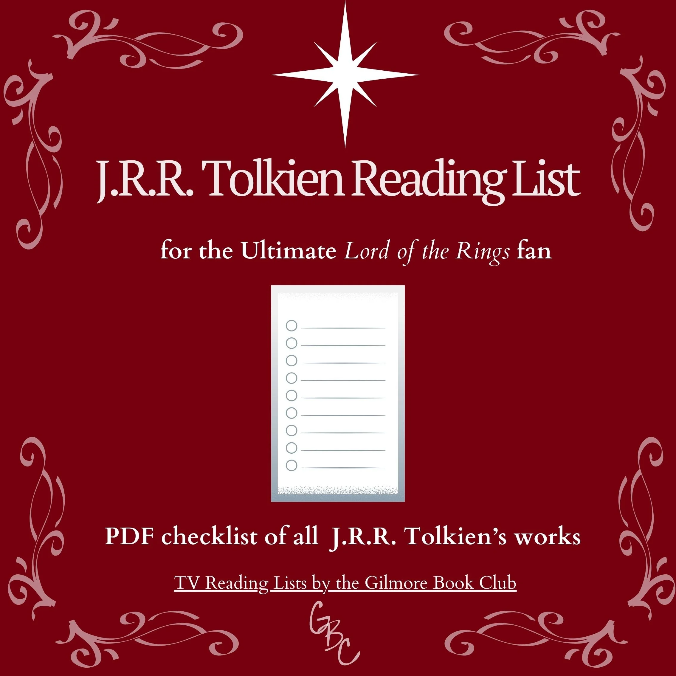 JRR Tolkien Reading List PDF