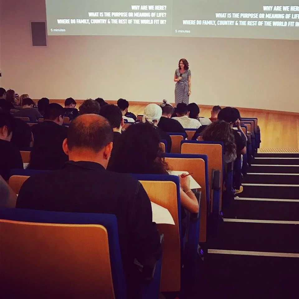 In my first full-time week of running Sankalpa, I gave a talk at University of Technology Sydney (UTS) to 250 club and society executives. The topic was Leading with Purpose.