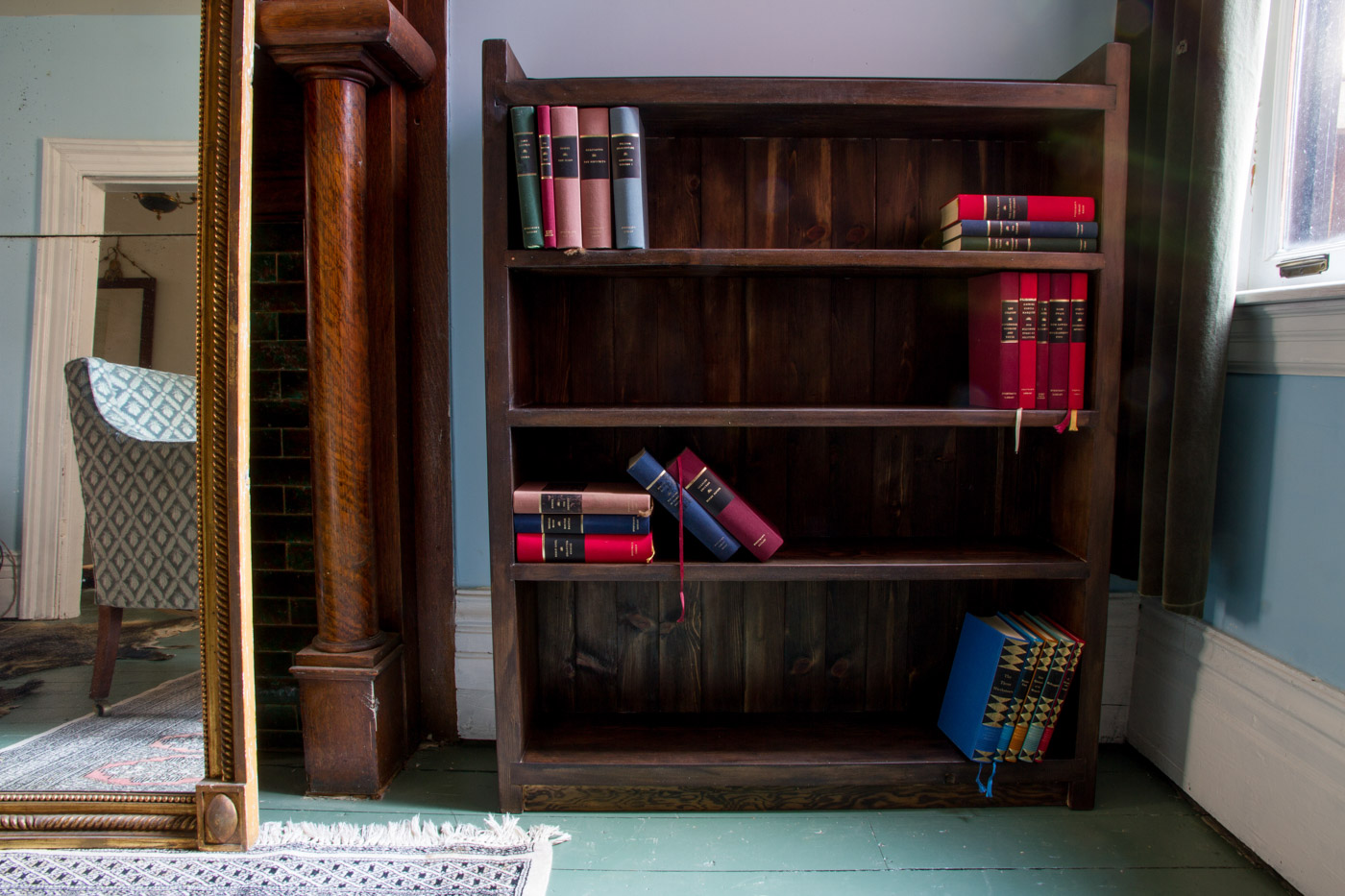 BeReclaimed - Reclaimed Wood Furniture - Cypress Bookshelf - Cabbagetown Toronto.jpg