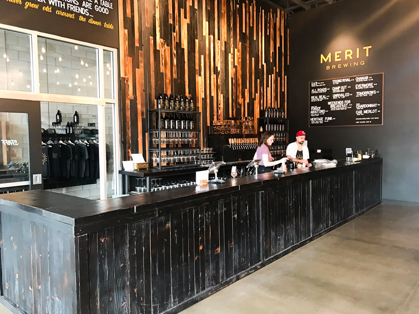 BeReclaimed - Reclaimed Wood Wall - Shou Sugi Ban inspired Wall - Merit Brewing Hamilton.jpg