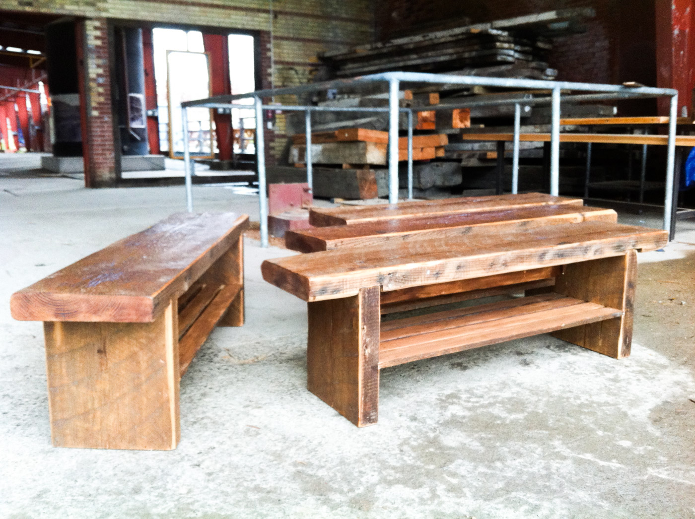 BeReclaimed - Reclaimred Wood Benches - Rustic Douglas Fir - Don Don Izakaya Toronto.jpg
