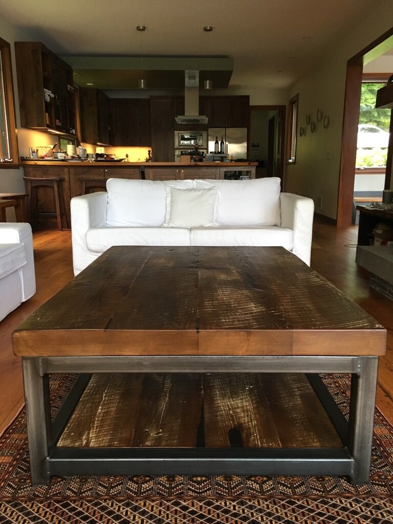 bereclaimed custom furniture design toronto collingwood muskoka reclaimed wood and metal cottage coffee table5.jpg