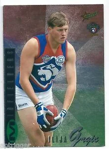 LLija Grgic playing for footscray