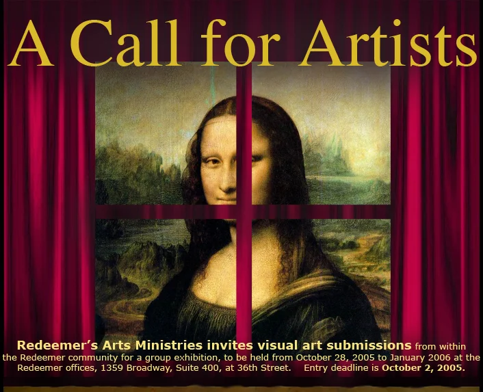 Art event poster
