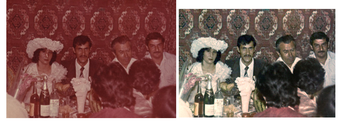 Photoshop demo: color correction/restoration