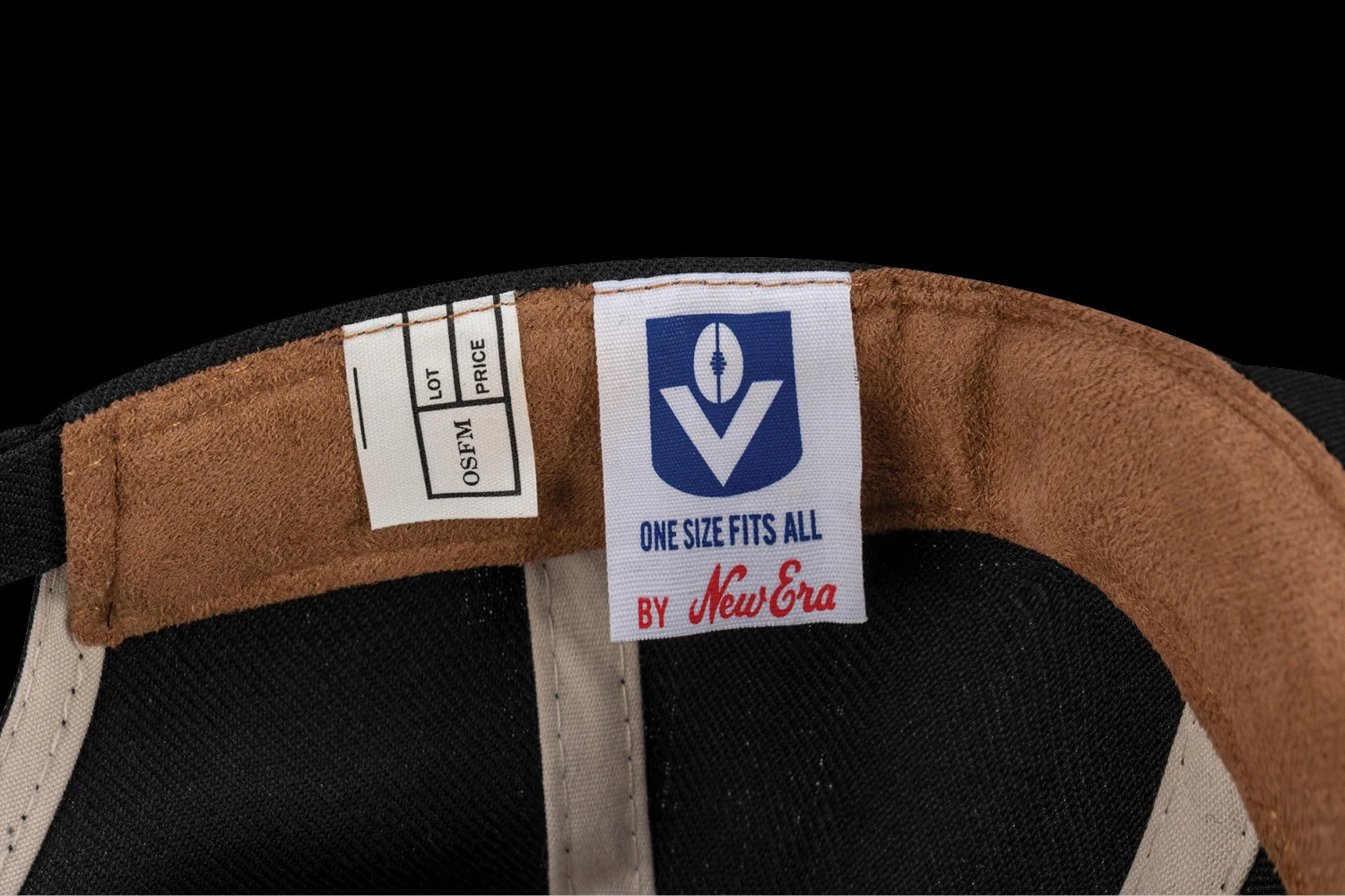 Chad Mann Projects brand agency, New Era x AFL 100 year cap collection, restored vintage logos and monograms, VFL logo