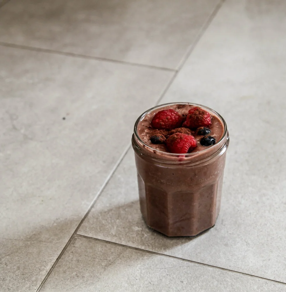 Raspberry &amp; Cacao Smoothie
