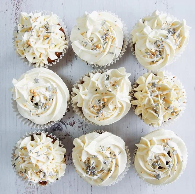 ✨🎄Gingerbread cupcakes #cakesbyvanessak