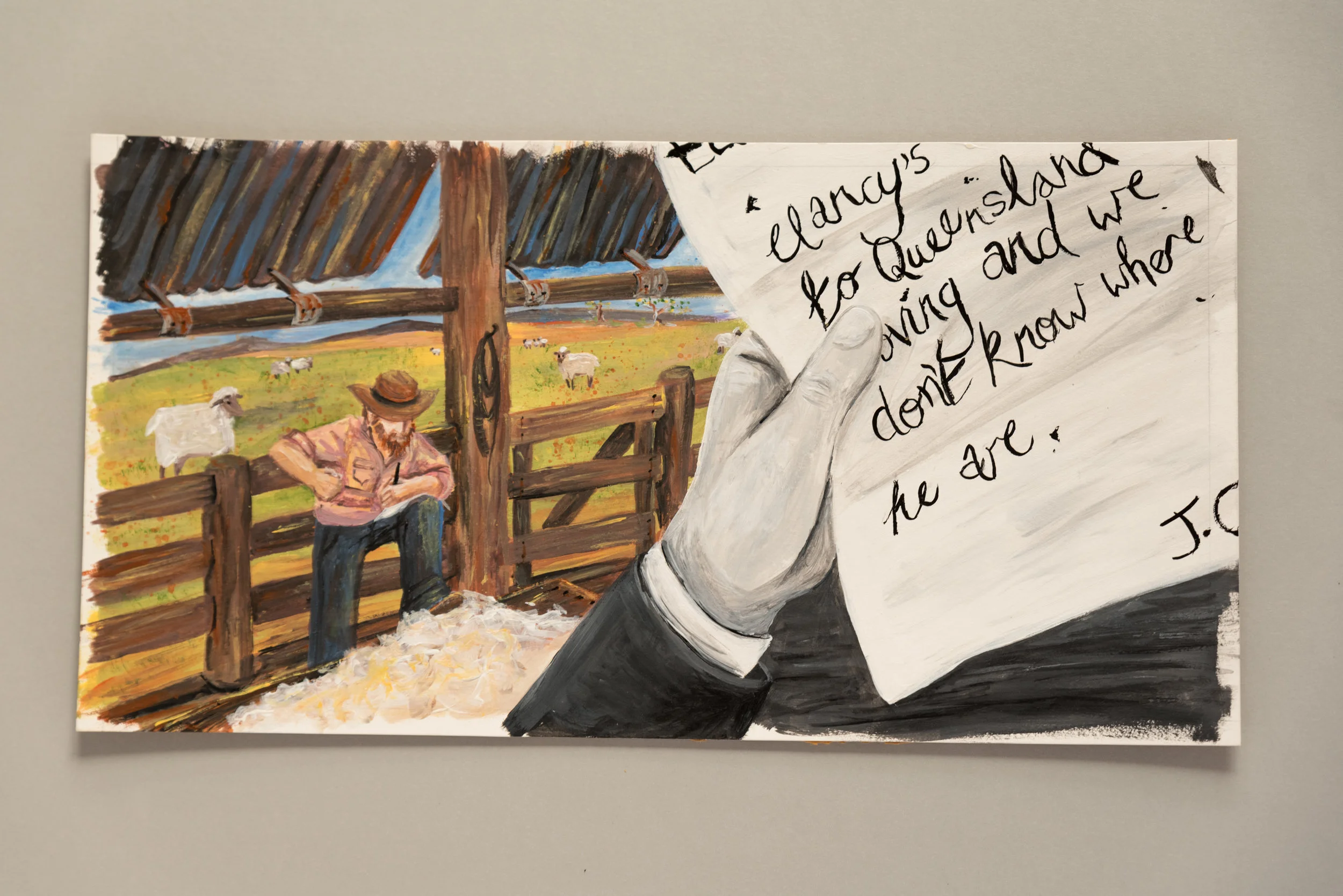 finished painting spread 2 - Clancy of the Overflow