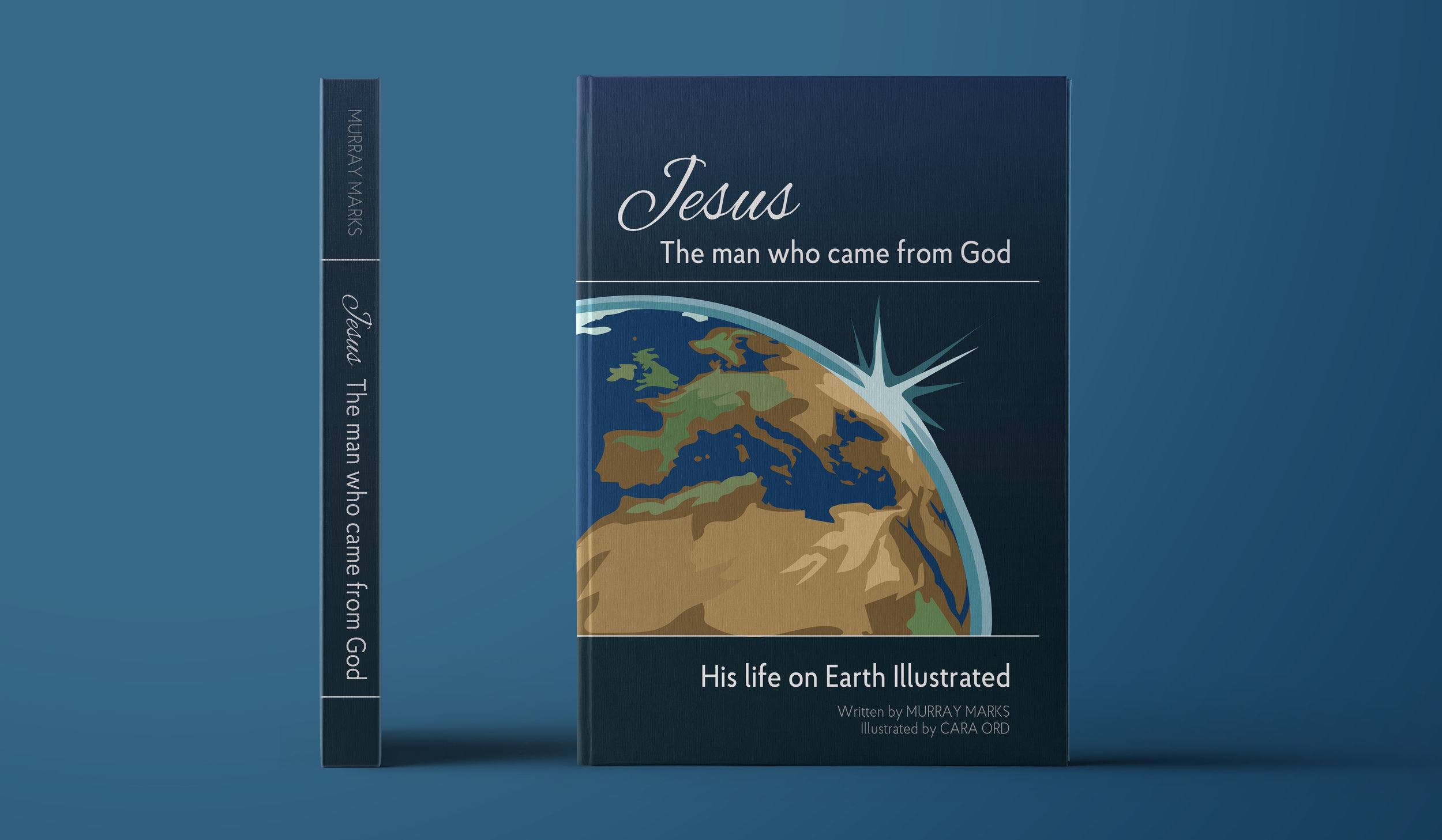 Book cover design – Jesus the man who came from God