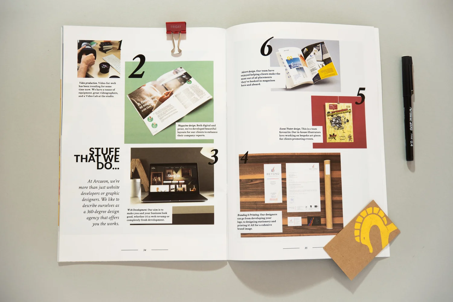 Editorial design — cara ord create