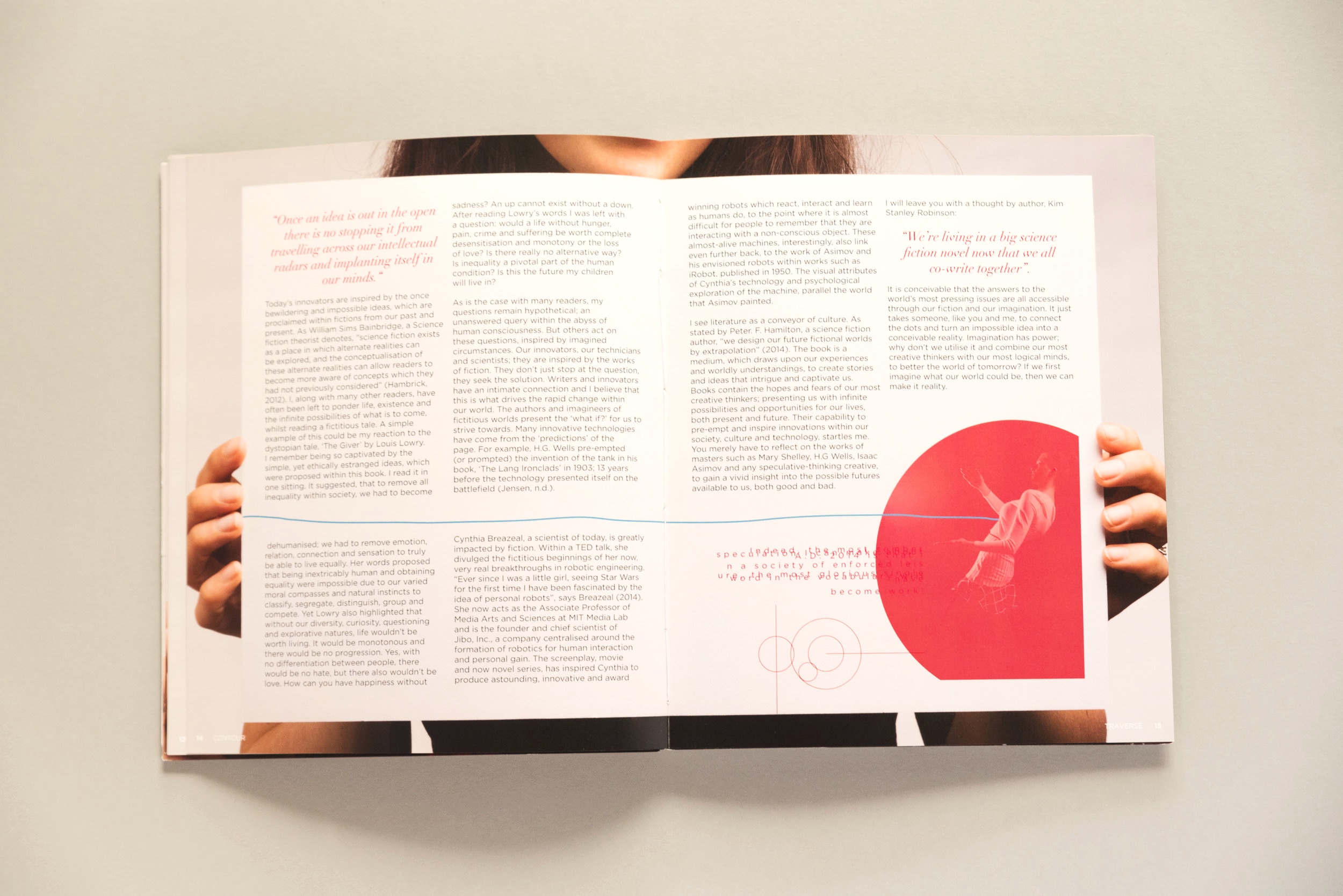 Editorial design – Contour