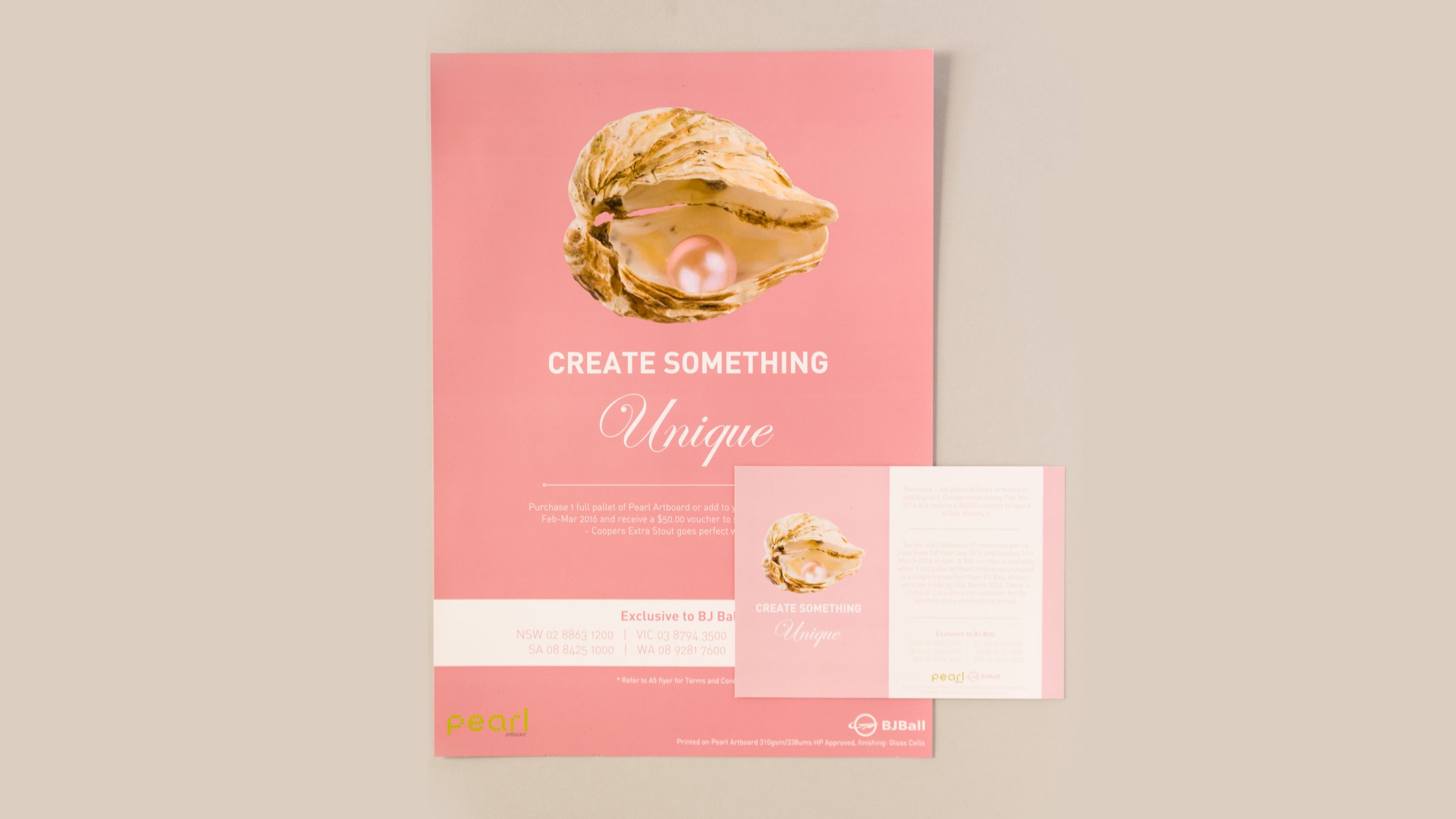 Poster and flier design - Pearl