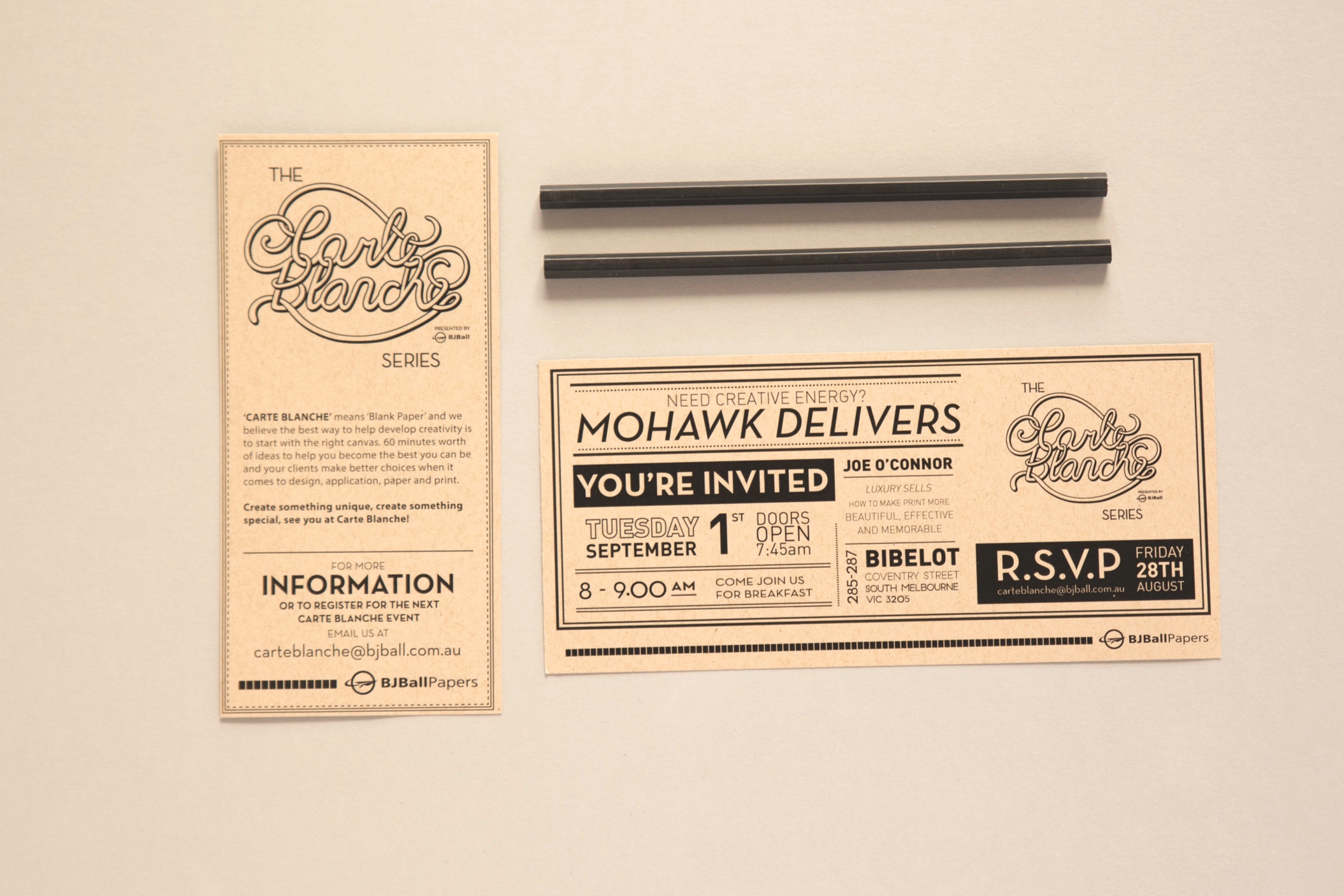 Invite set - Corporate event