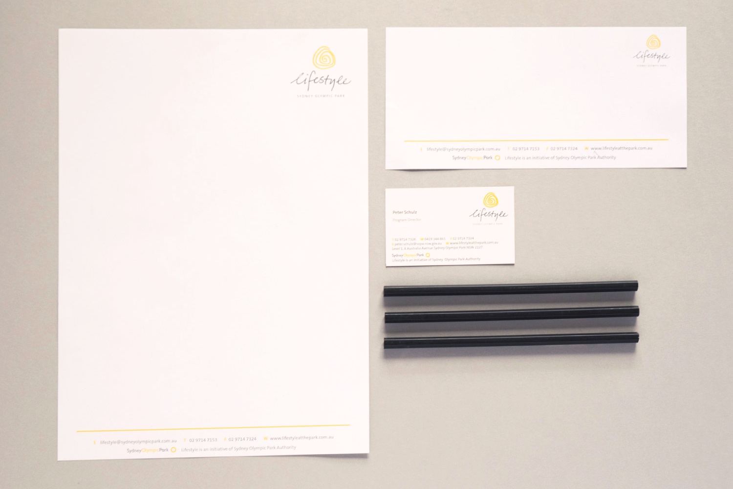 Corporate stationary – Lifestyle