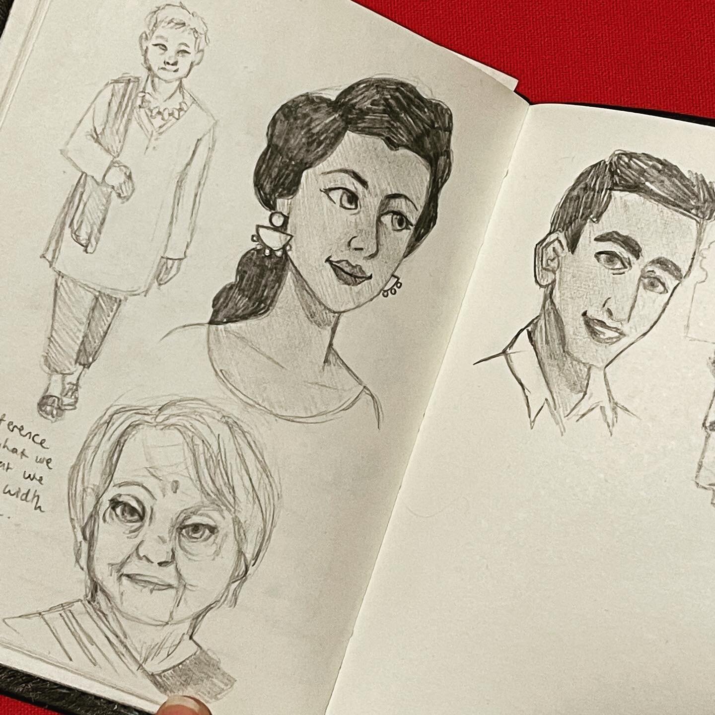 Sketching is a super important part of an illustrators routine, it allows practice in a comfortable environment and freedom to experiment. Sketching is also a great way to relax and unwind when my brain is overloaded with project. 

One of my favouri