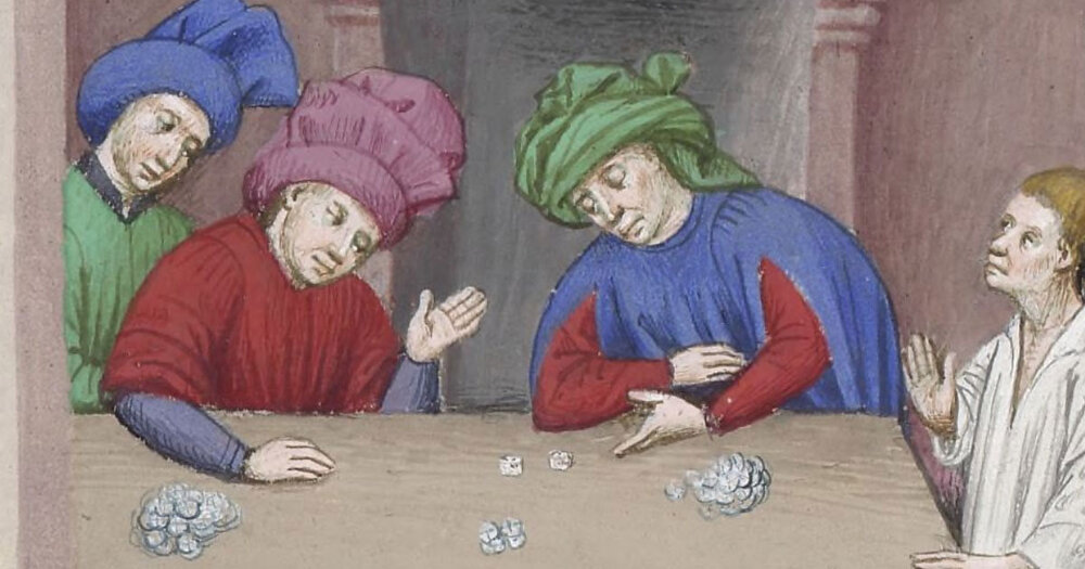 The medieval game of Hazard