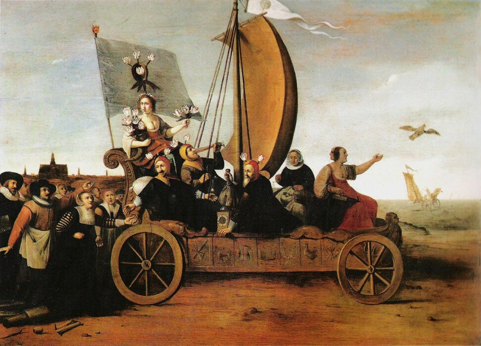 Wagon of Fools by Hendrik Gerritsz Pot, 1637