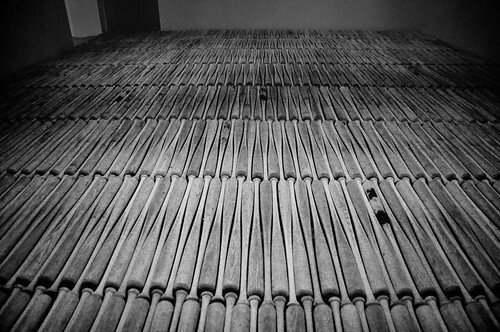 "Baseball Bats, MoMA 2, New York"  by  Rod Waddington  is licensed under  CC BY-SA 2.0