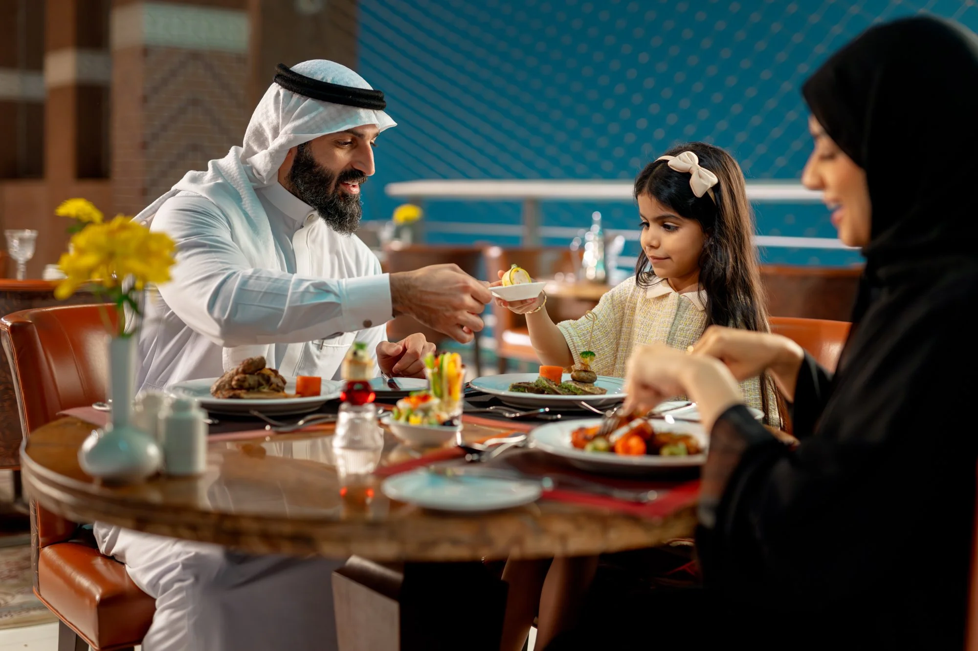 Makkah Clock Royal Tower Fairmont Hotel Terrace