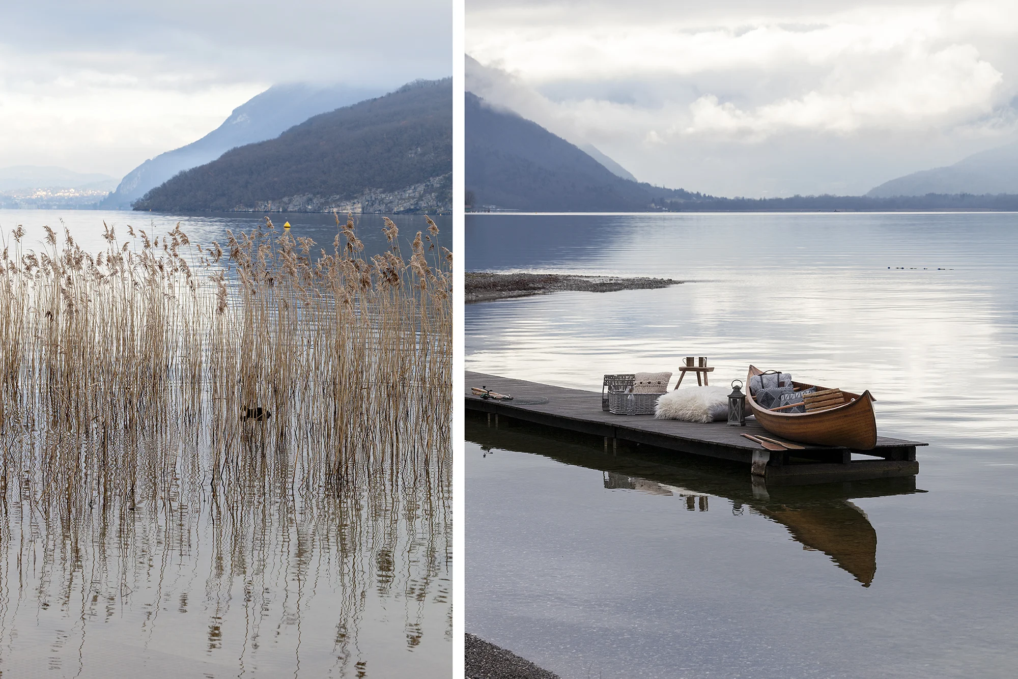 LAC D'ANNECY - CAMPAGNE DECORATION - STYLISME PATRICIA PRIOTON