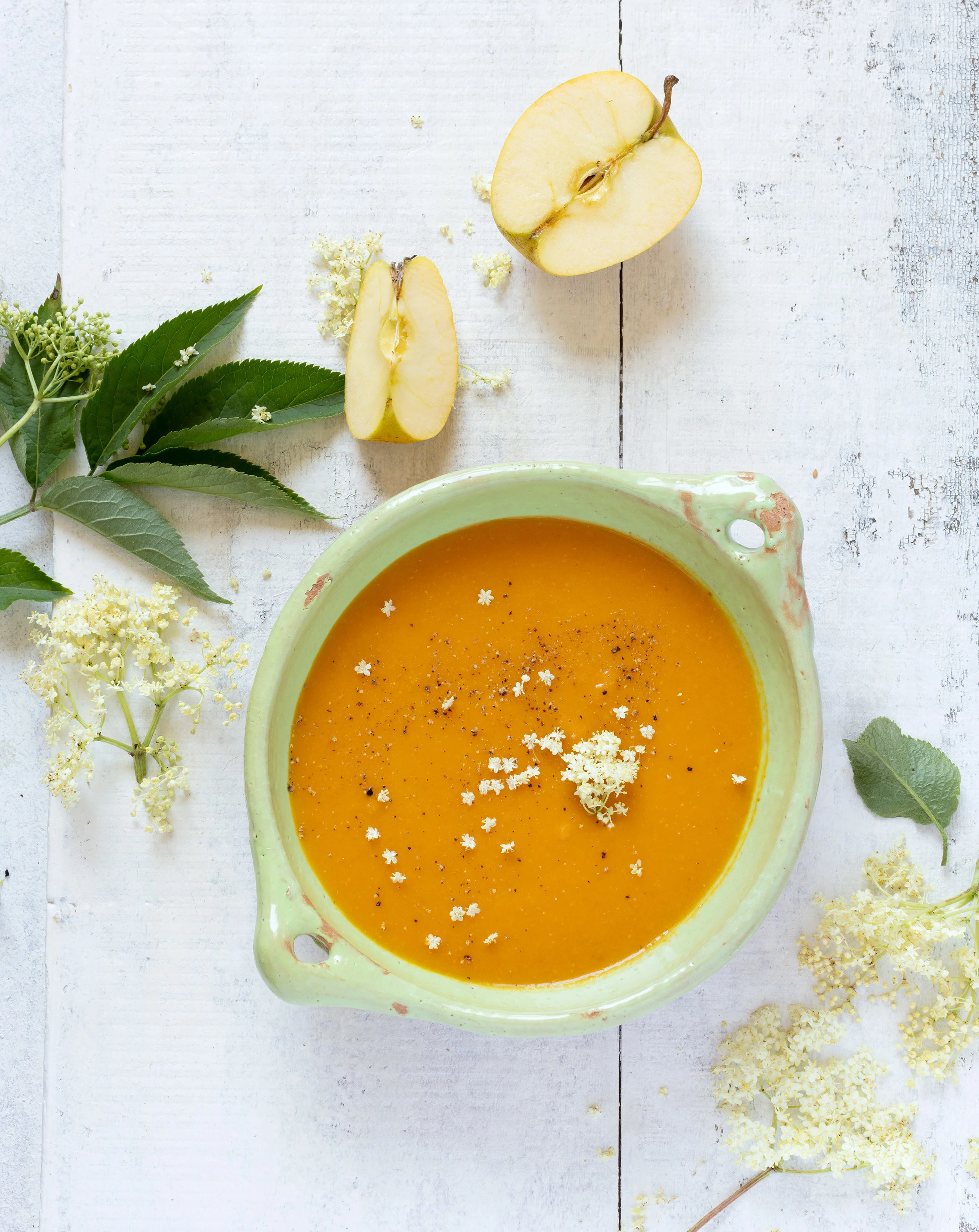 Cuisinez la Nature - Caroline Calendula - Editions Rustica - stylisme manuella chantepie