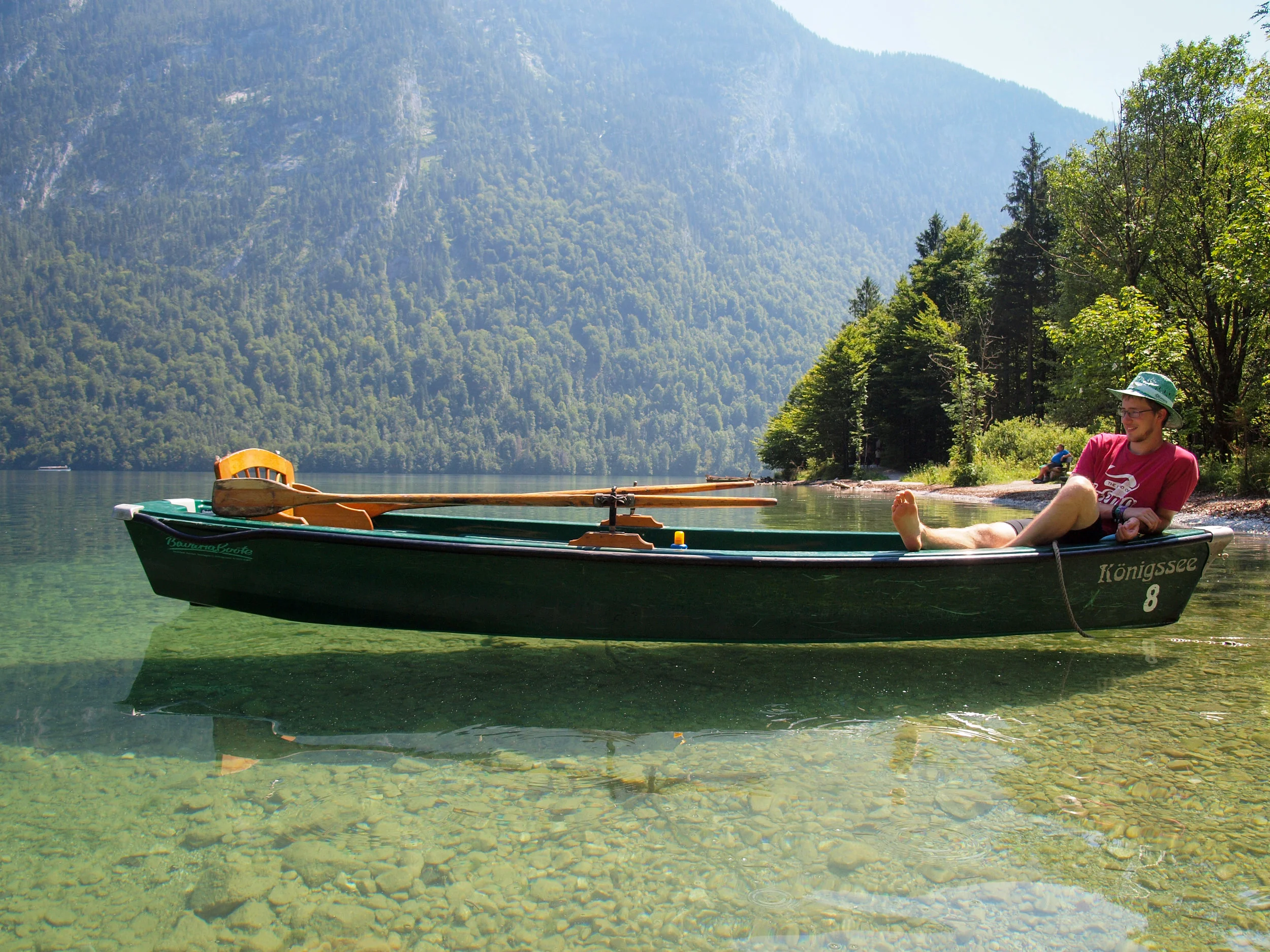 The most crystal water of Germany - Königssee