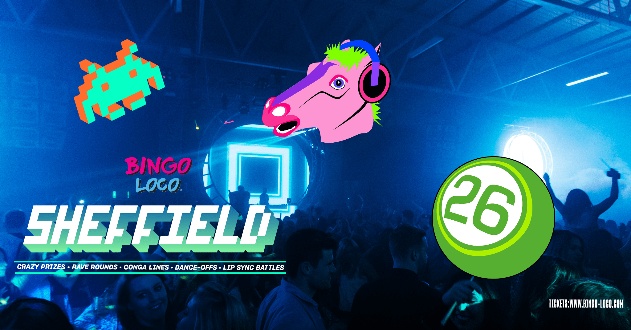 Sheffield Events 2022 — Bingo Loco