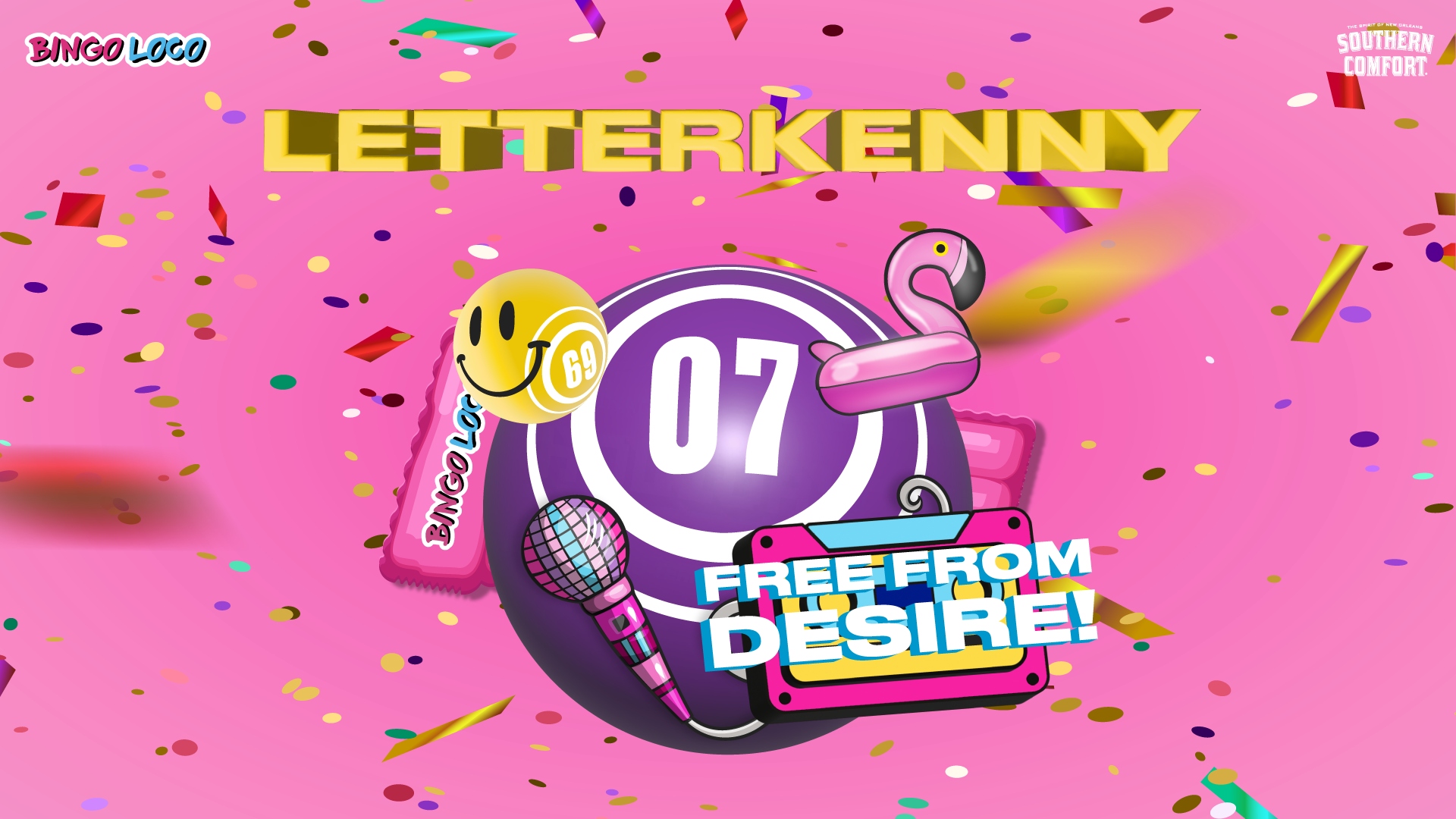 Letterkenny Events — Bingo Loco