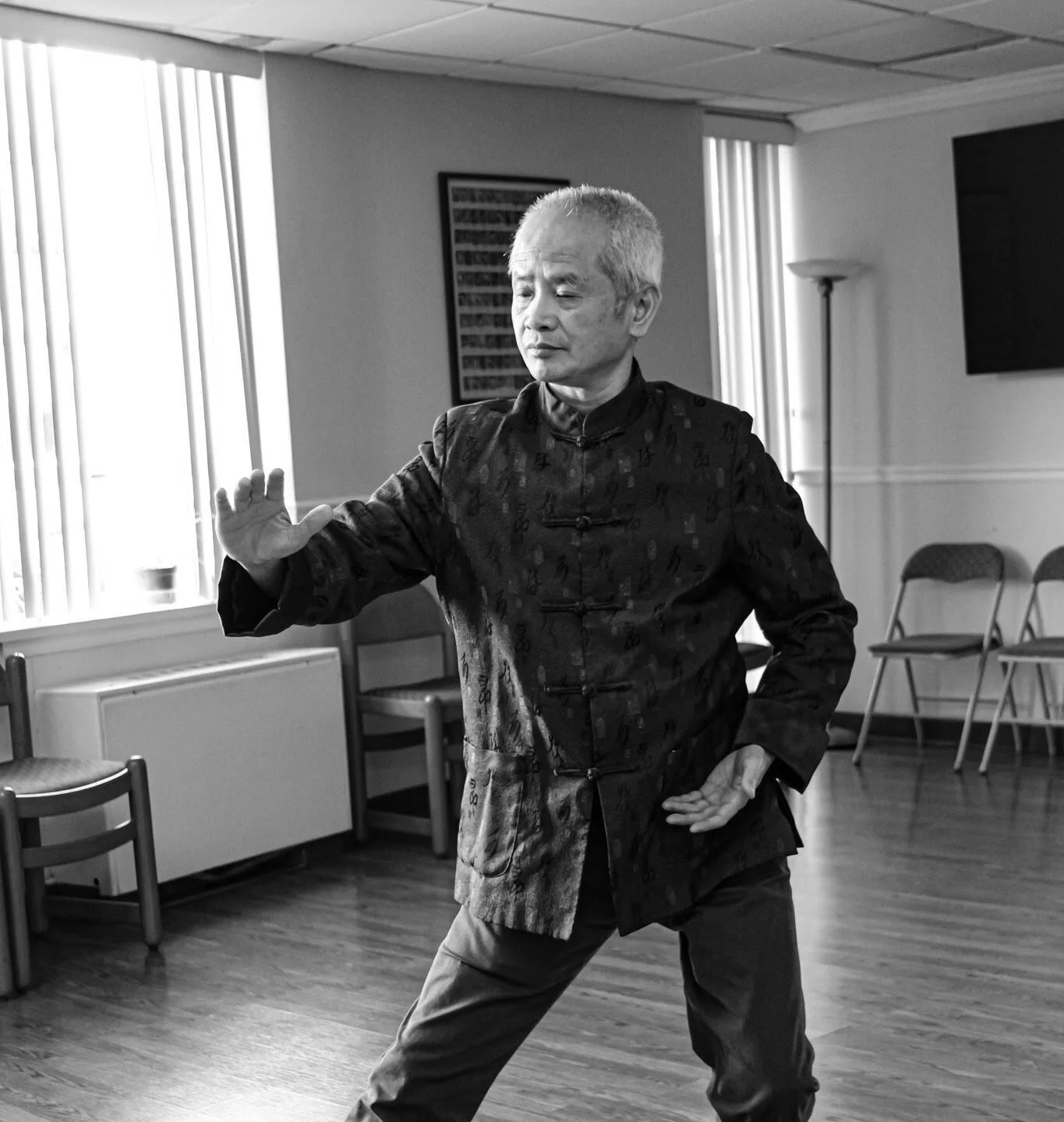 Fengyang Tai Chi Lesson 3 (left view)