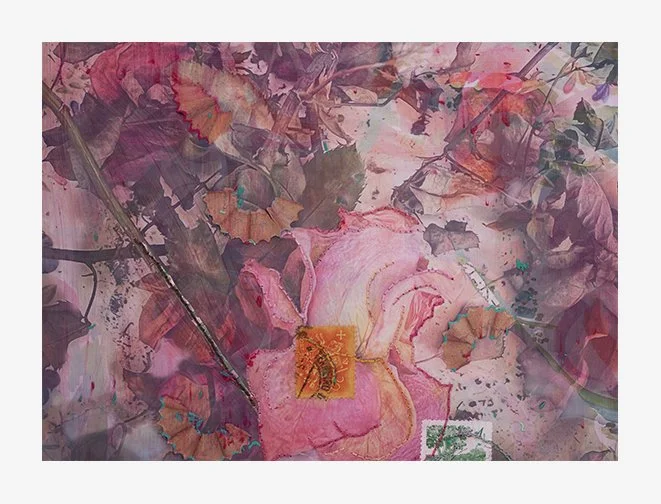 Petal Patchwork Original artwork