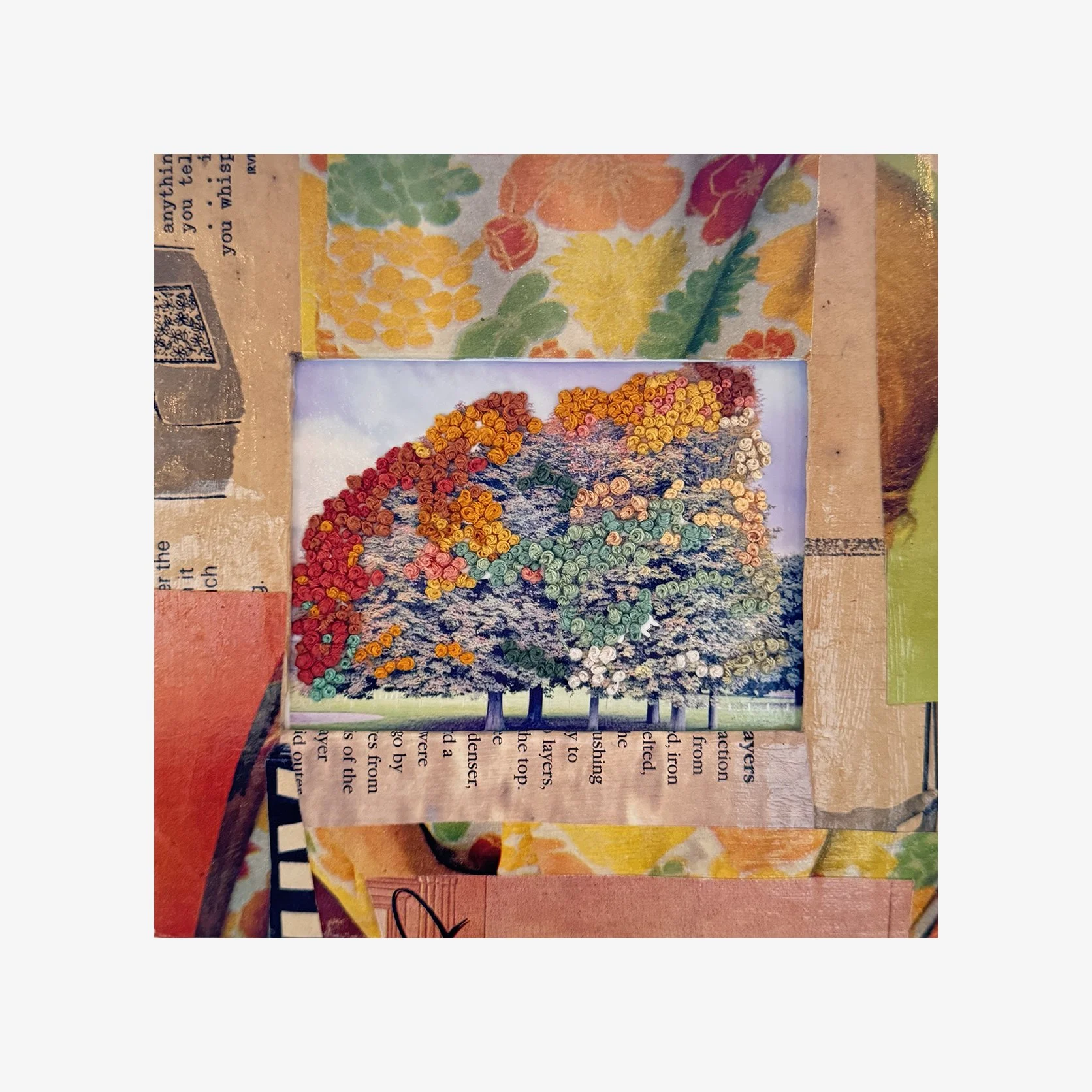 Autumn at Wicksteed original artwork (Sold)