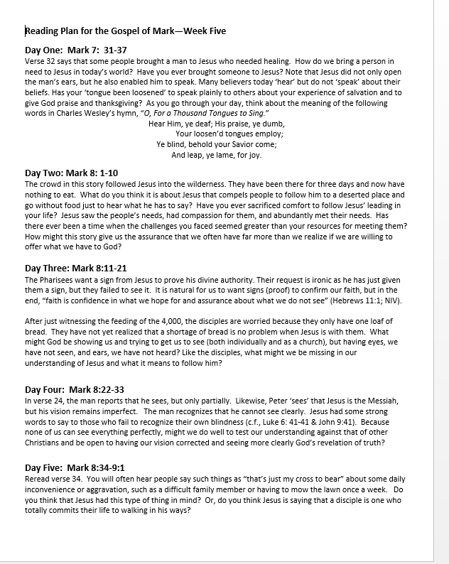 Reading plan for Mark week five.PNG