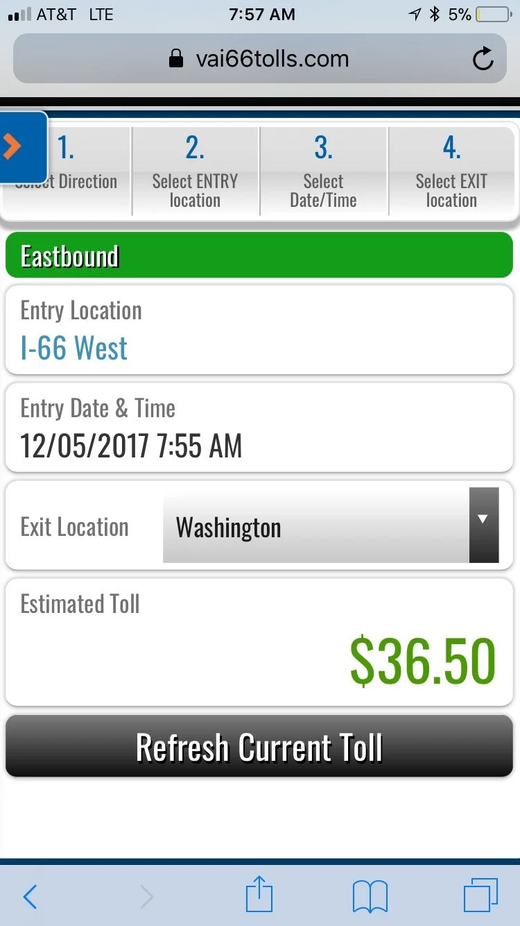 Virginia’s HOT Lanes. Not So Hot.