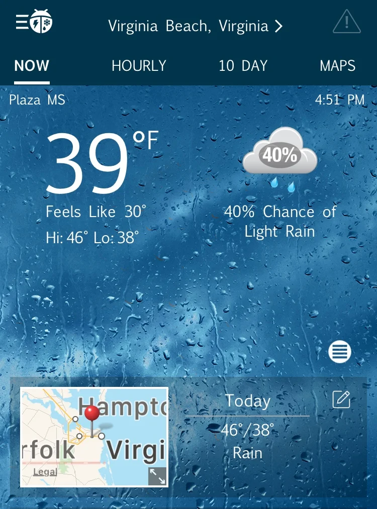 Virginia Beach: Too Cold For Comfort Or Tourists