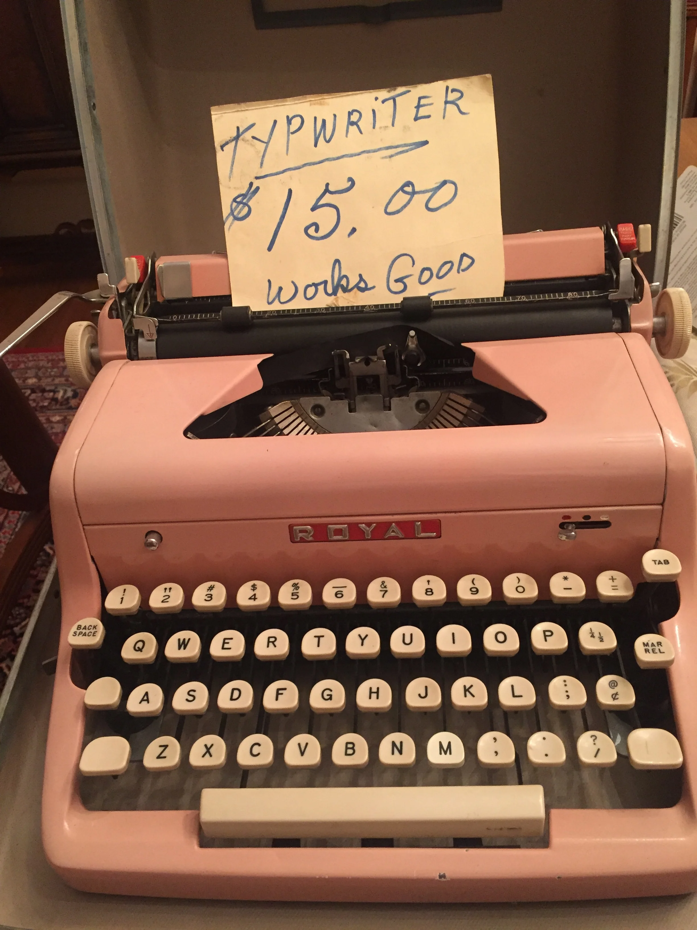 There’s Something About A Typewriter