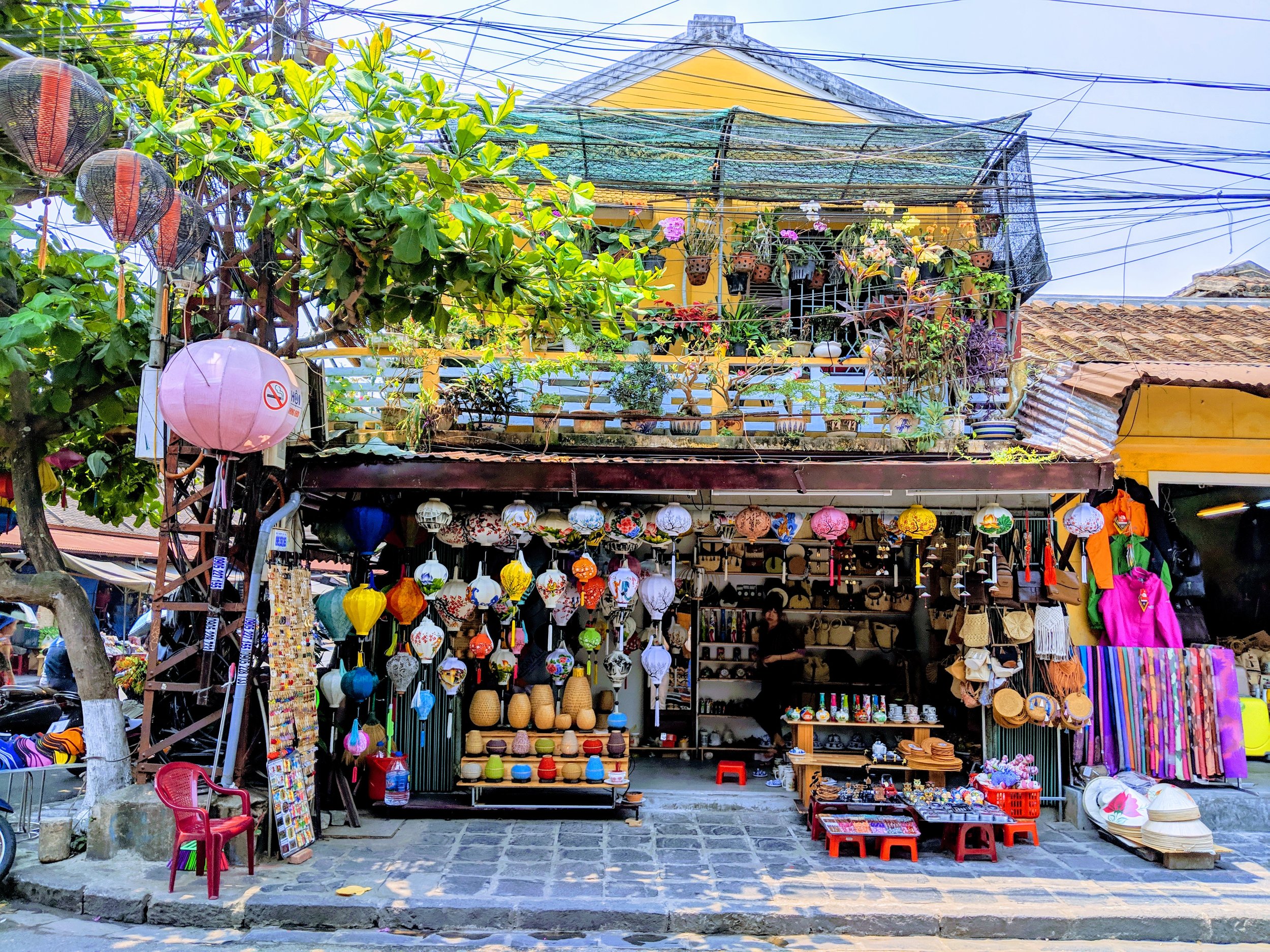  Hoi An lantern stall. Couldn’t figure out how to get them in my luggage. 