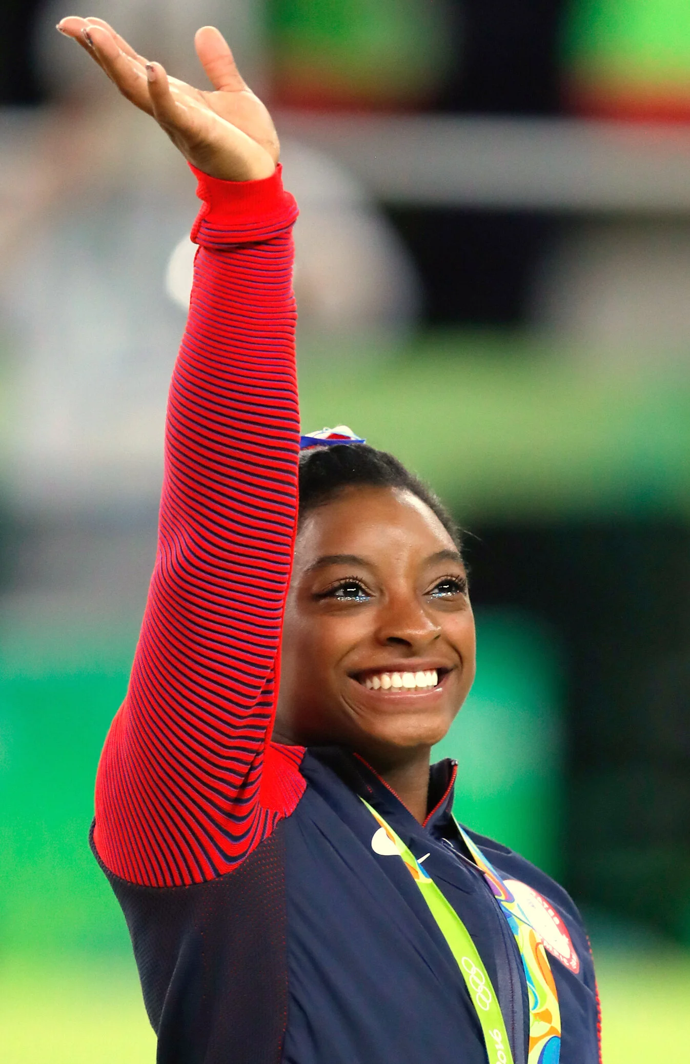 Simone Biles. Champion.