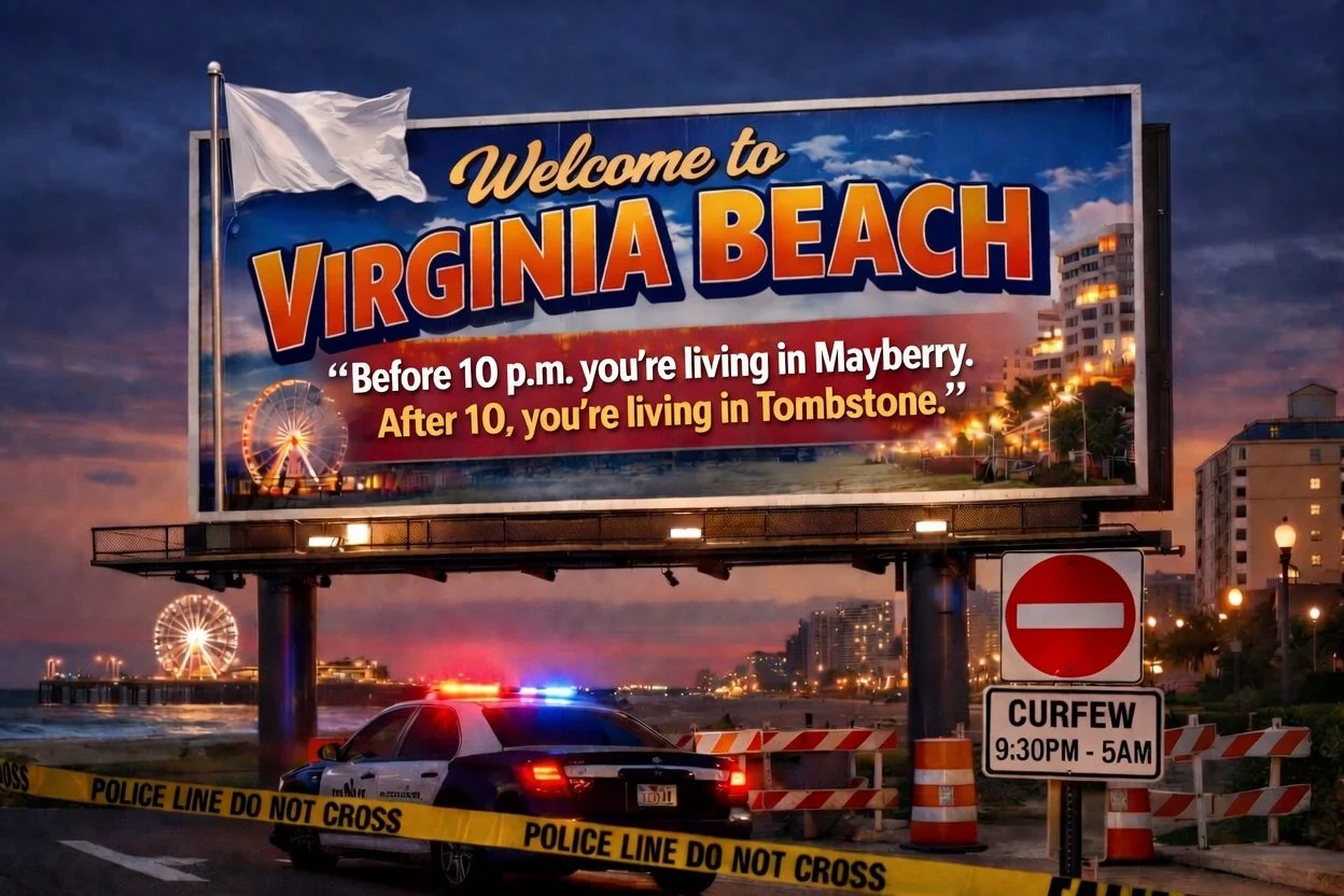 Hey Virginia Beach, Bedtime Is Now 9:30 p.m.!