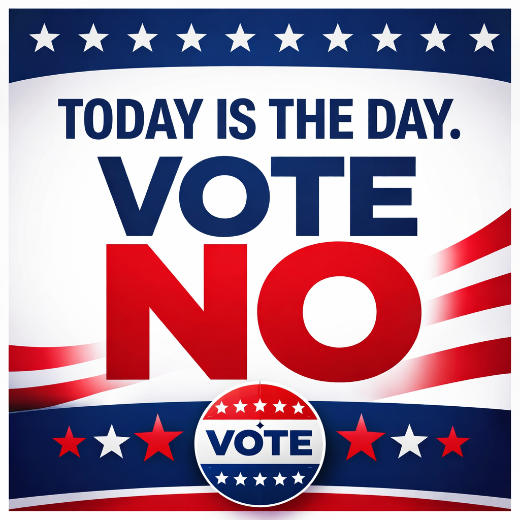 Storm The Polls Today.