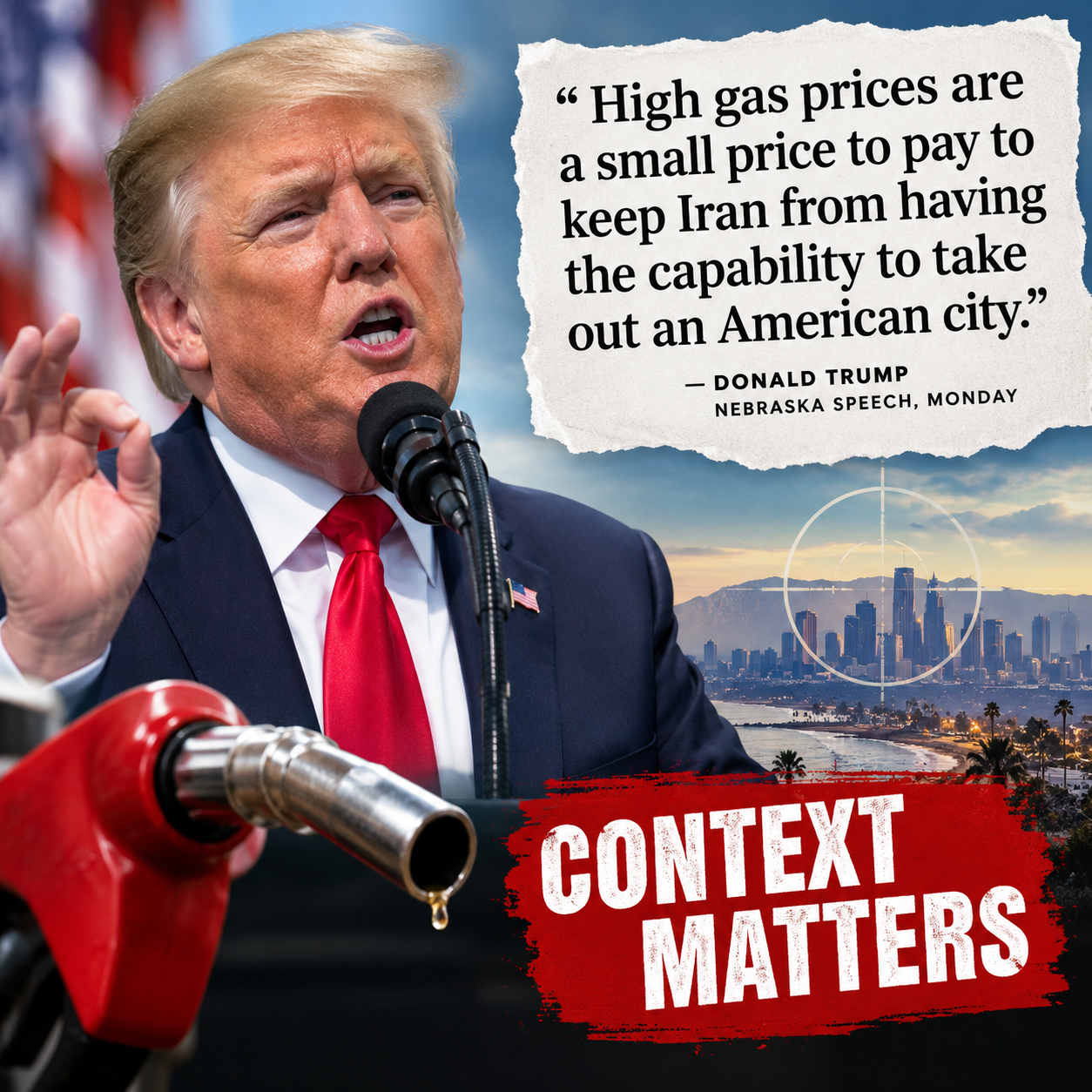 No, Donald Trump Doesn’t Want Iran To Attack California