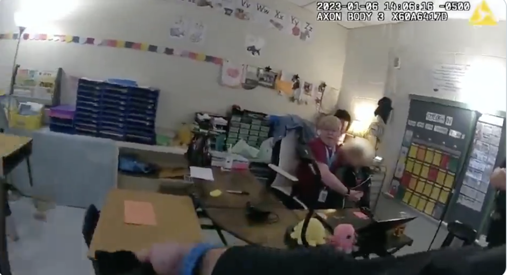 Shocking Bodycam Footage Shows Six-Year-Old Newport News Psycho