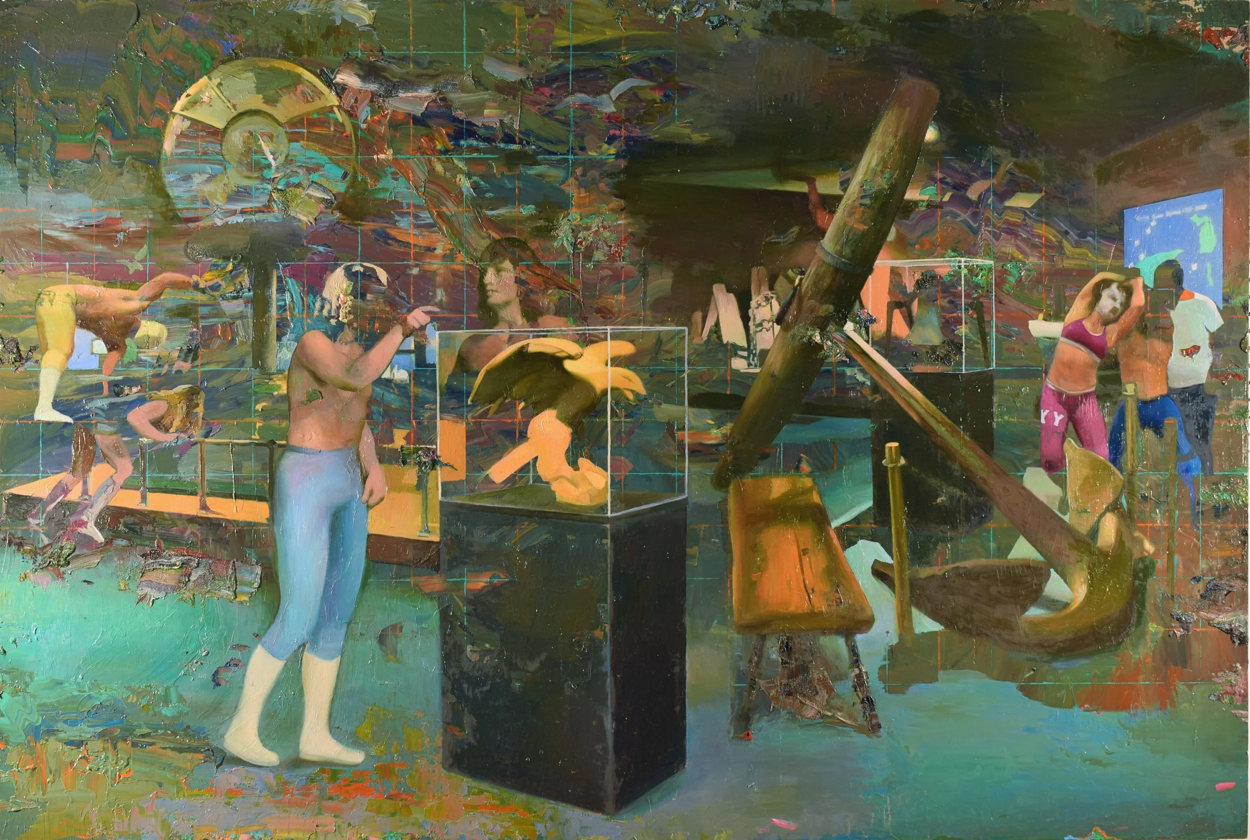   Whitefish Point Paradise , oil on panel, 48"x72", 2015 