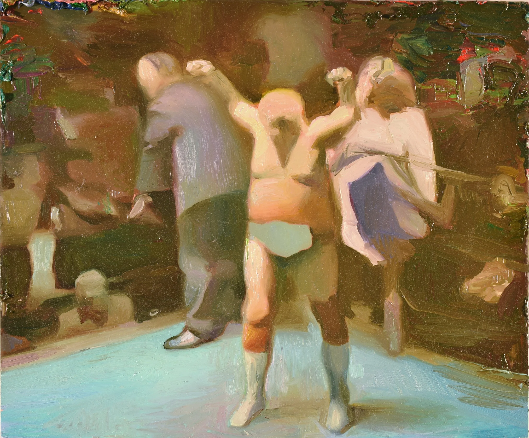   American Dream , oil on panel, 22"x28", 2016 