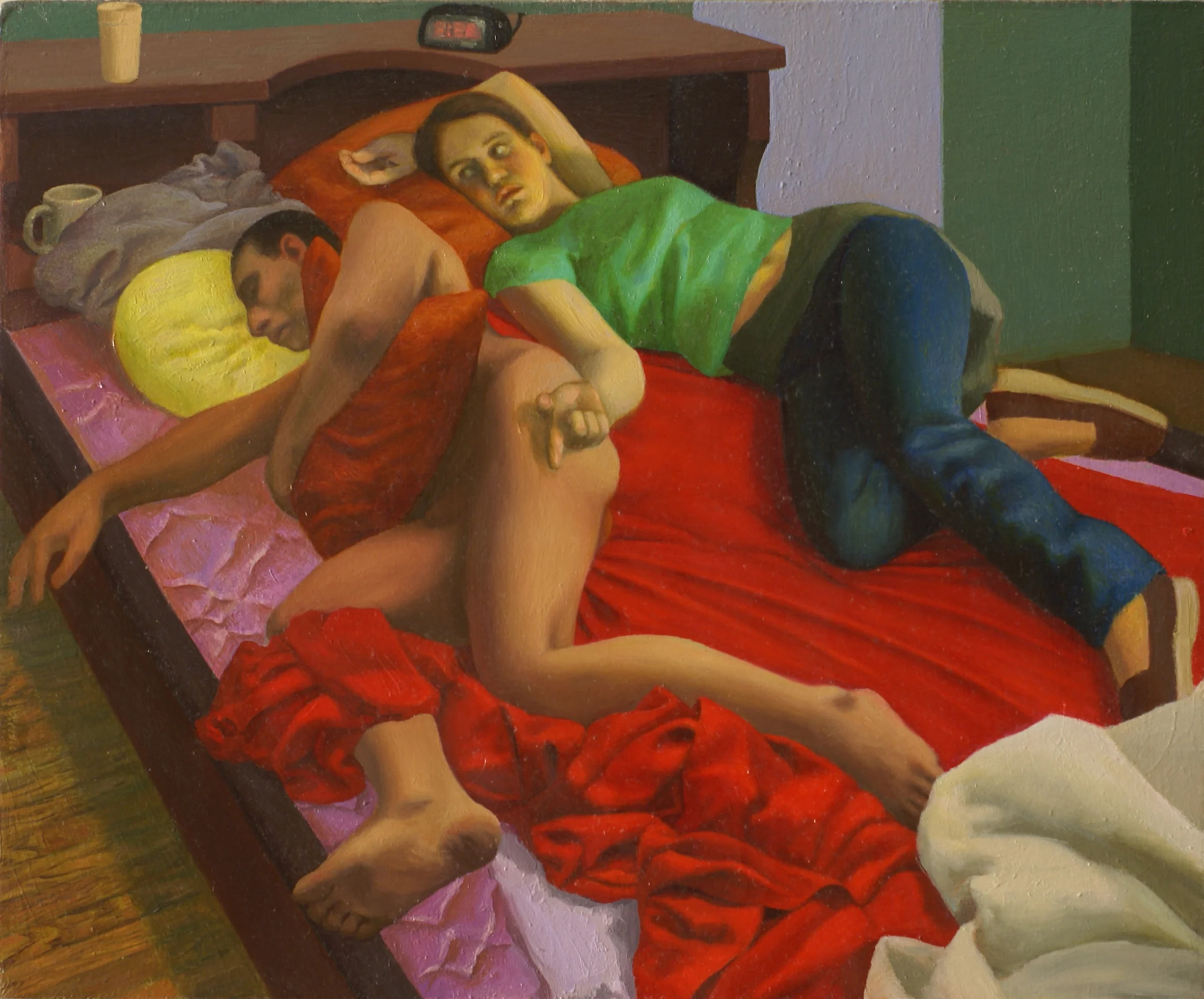 Lover & Dreamer , oil on panel, 8"x10", 2005