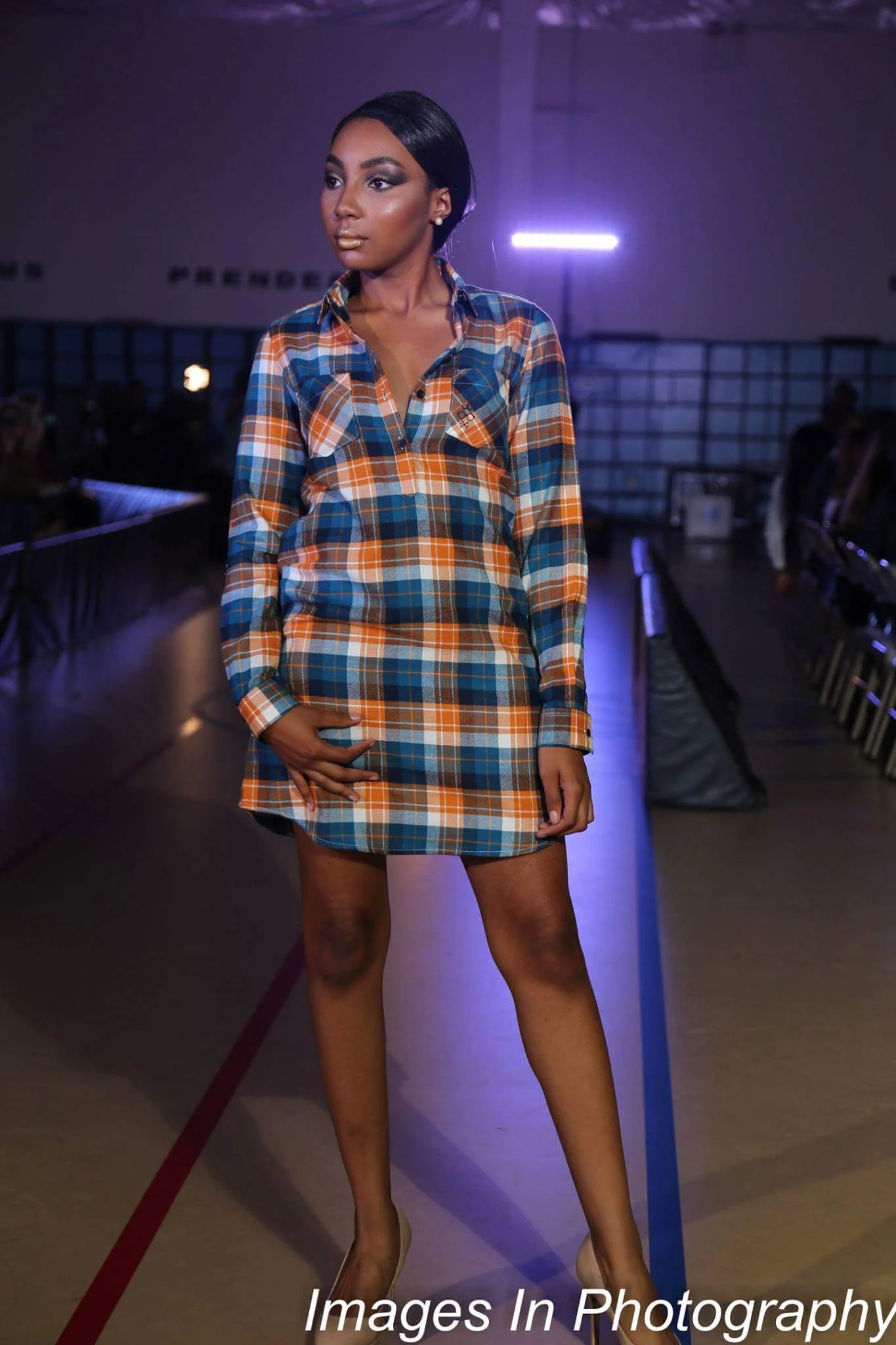 Nerdy Chic Plaid Flannel Tunic 