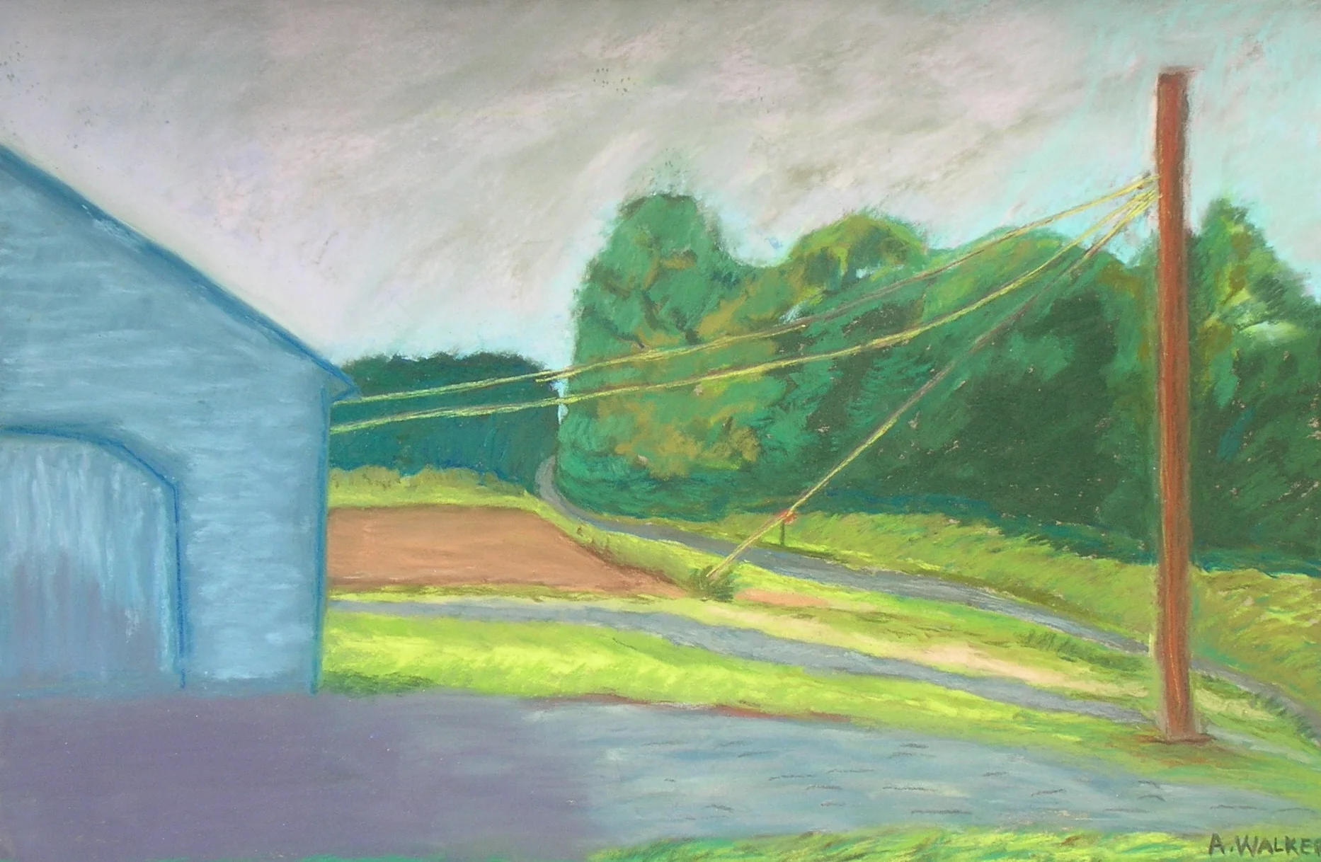 The Farm 27 x 21 Framed