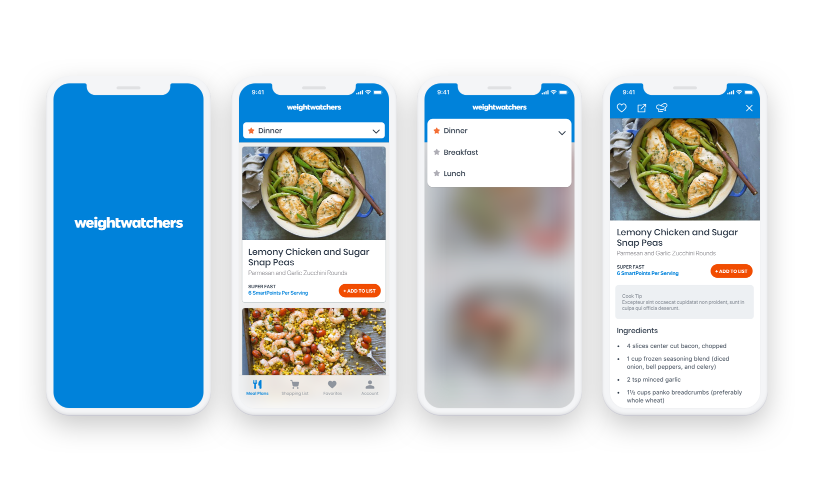 Weight Watchers Integration