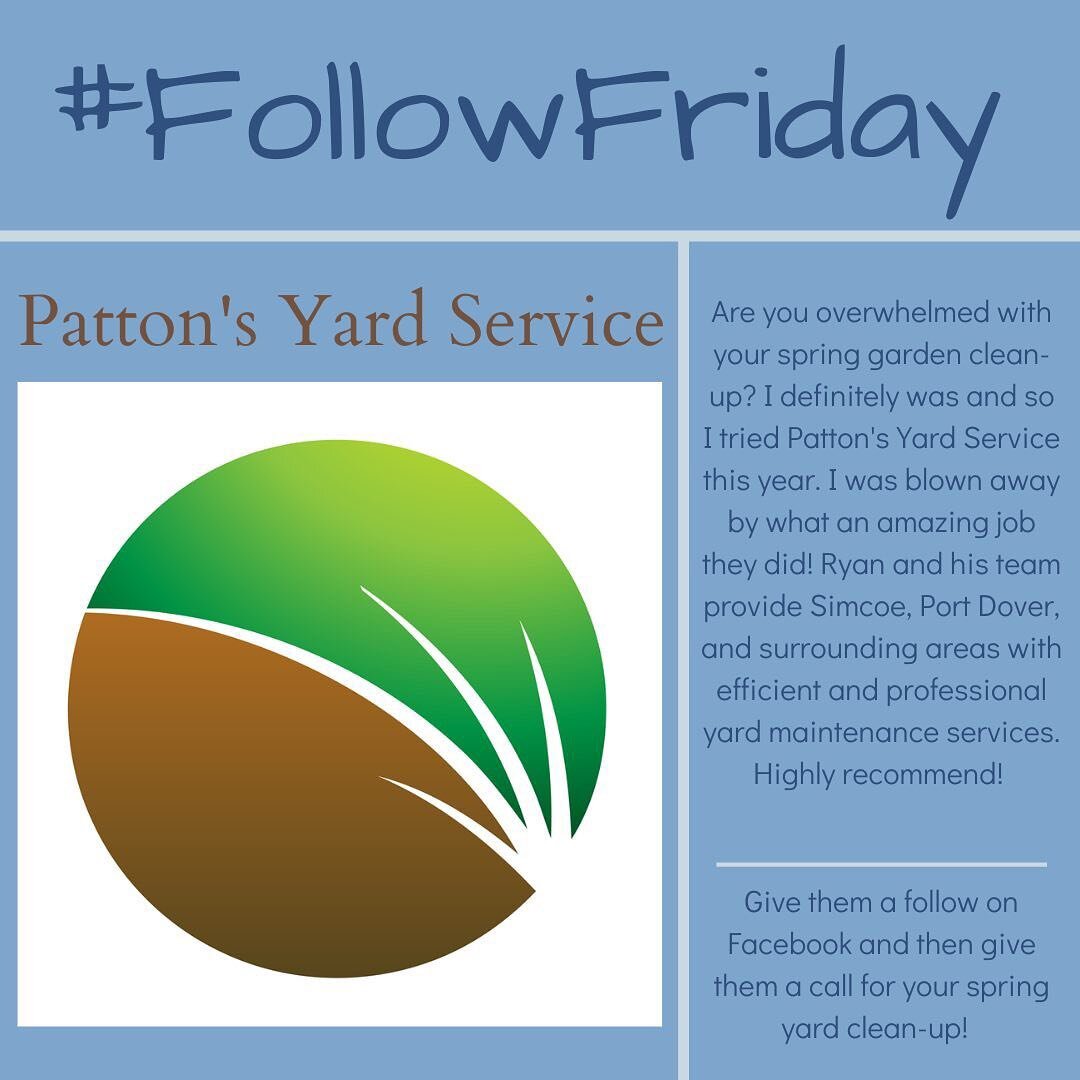 The temperatures are slowly rising and it's so great to be out in the yard again enjoying the outdoors. This week we want to help you get your yard in order and keep it that way all season long ☀🌱

Patton's Yard Service can help you achieve that! Th