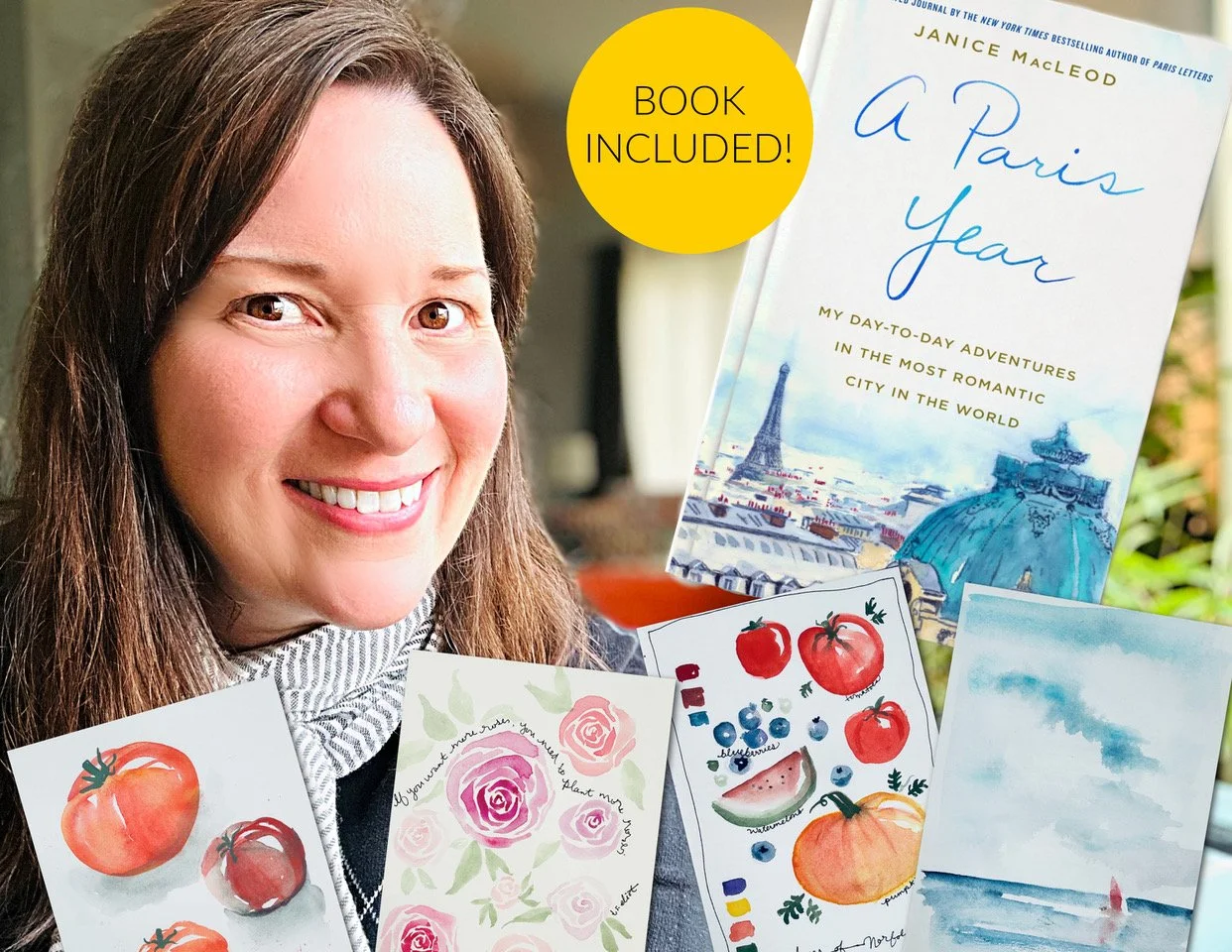 Watercolour Basics with Janice MacLeod